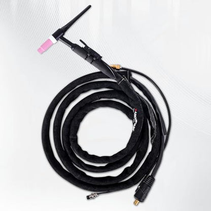 ARCCAPTAIN TIG Welding Torch Cable Cover, MIG Plasma Tig Torch Cover Resistant Leather with Zipper 3.7M (12FT) Length - size: 12 FT(3.7M)
