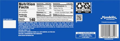 Handi-Snacks OREO Cookie Sticks 'N Creme Dip SnackPacks, 20 SnackPacks (Pack of 4) - size: 20 Count (Pack of 4)