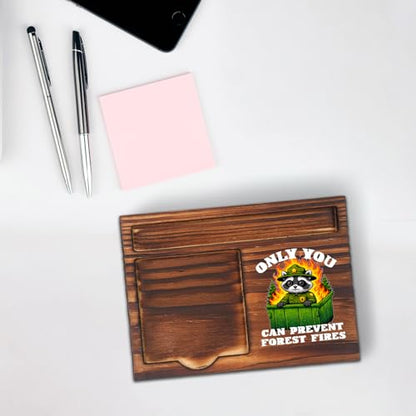 Funny Desk Gift for Boss Manager, Sticky Note Holder Office Organizer, Coworker Team Appreciation Memo Pad Holder for Work Desk STYW8 - style: Desk Gift for Boss Manager