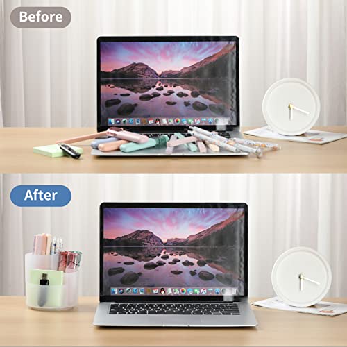 Desk Pencil Pen Holder, 3 Slots 360-Degree Spinning Organizers, Desktop Storage Stationery Supplies, Cute Cup Pot for Office, School, Art Supply, Kids - Clear - color: Clear