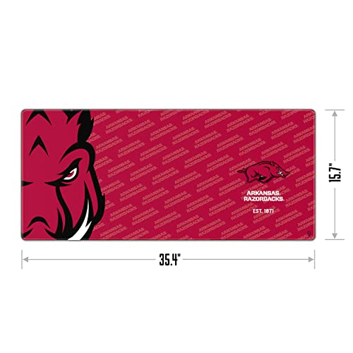 YouTheFan NCAA Arkansas Razorbacks Logo Series Desk Pad - style: Arkansas Razorbacks