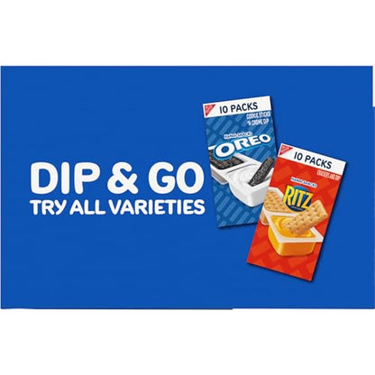 Handi-Snacks OREO Cookie Sticks 'N Creme Dip Snack Packs, 20 Count (Pack of 2) - size: 20 Count (Pack of 2)