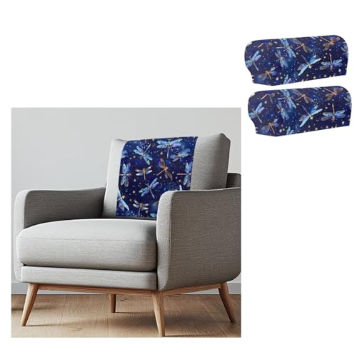 Leopard Prints Headrest Cover Sofa Armrest Cover Set Recliner Slip Cover for Headrest Chair Back Covers Office Chair Headrest Non Slip Recliner Headrests Protector Covers - color: Leopard Prints