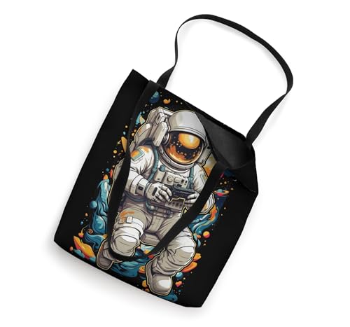 Astronaut Gaming Controller Gamer Tote Bag