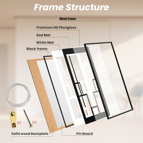 2 Pack Aluminum Jersey Display Frame Case Large Shadow Box Jersey Frame with Photo Slots 98% UV Protection Clear Acrylic for Football, Hockey, Basketball, Baseball Shirt Ideal Gift for Sports Fans - color: 2 Pack Jersey Frame