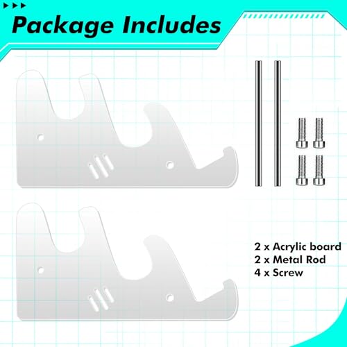 Acrylic Keyboard Display Stand Holder Mechanical Computer Stand Shelf for Desk Transparent Acrylic 3 Tier Keyboards Storage Holder Tray for Computer Tablet Picture Frame