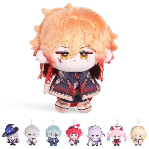 UTIEHD Anime Game HSR Character Keychain Pendant, 4 Inch Collectible Figure for Backpacks Bags and Keys for Fans - color: Mydei