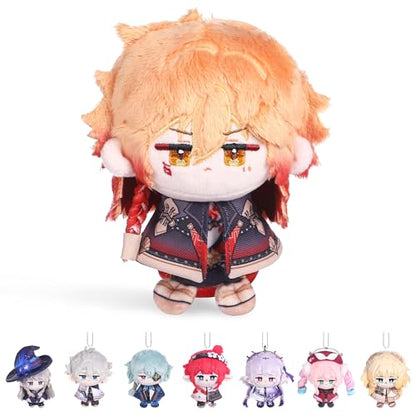 UTIEHD Anime Game HSR Character Keychain Pendant, 4 Inch Collectible Figure for Backpacks Bags and Keys for Fans - color: Mydei