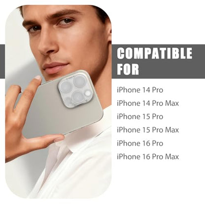 Camera Lens Cover Compatible for iPhone 14 Pro/14 Pro Max/15 Pro/15 Pro Max /16 Pro/16 Pro Max,Camera Lens Protector to Protect Privacy and Security,Strong Adhesive -2 Pack-Clear - size: 14 Pro Max/15 Pro Max /16 Pro Max