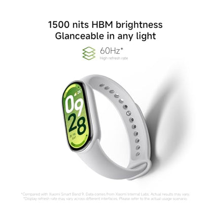 XIAOMI Mi Smart Band 10 (2025) Global Version - 1.72" AMOLED Display | 21 Days Battery Life | Touchscreen, Multi-Sport Tracker, Activity Tracker, Heart Rate Monitor | BT5.4 - (Mystic Rose) - color: Mystic Rose