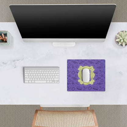 Head Case Designs Officially Licensed Friends TV Show Peephole Frame Graphics 9.84 x 11.81 x 0.12 inches (250 x 300 mm) - S Gaming Office Desk PC Keyboard Mouse Mat Pad - size: 9.84 x 11.81 x 0.12 inches (250 x 300 mm) - S