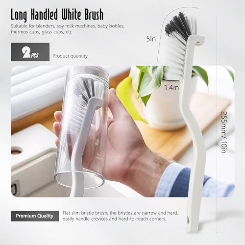 12Pcs Crevice Cleaning Brush, Multi-Purpose Hard Bristle Cleaning Brush Small Gap Scrub Brushes for Household Kitchen Gas Stove Bathroom Corner Window Grooves Keyboard Cup Teapot