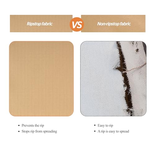 WJ-X3 Patio Chair Cover, Outdoor Lounge Cover, Heavy Duty, Waterproof Lawn Chair Covers, 29W x 30D x 36H, Beige, 2-Pack - color: Beige, size: 29W x 30D x 36H, 2-Pack, Standard Chair