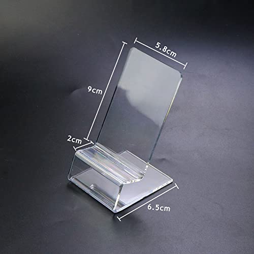 Console Exhibition Bracket for GB GBP GBC GBA PSP PSV 3DS 2DS Clear Plastic Stand Shelf Window Counter Display Showcase (A) - color: A