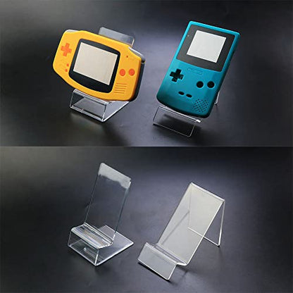 Console Exhibition Bracket for GB GBP GBC GBA PSP PSV 3DS 2DS Clear Plastic Stand Shelf Window Counter Display Showcase (B) - color: B