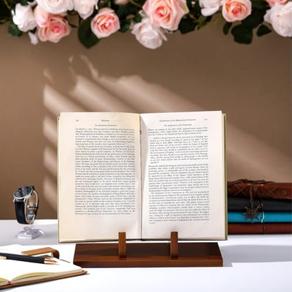 RattanView 1 Pcs Wood Plate Stand for Display 12 Inch Plate Holder Display Frame Picture Photo Card Tabletop Decorative Stand - size: 12 Inch