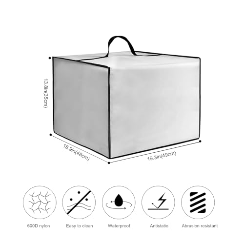 Printer Dust Cover Case for Canon MF652Cw/for Brother L3300CDW /HP M283fdw Printer - color: Silver