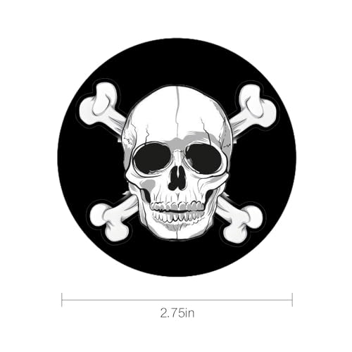 Car Cup Holder Coaster for Anime Skull Skeleton Silicone 2.75" Car Coaster Car Cup Holder Insert Coasters - color: Ops