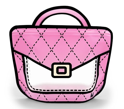 20 Pack Gift Bags for Kids Birthday Party Supplies - Bulk Goodie Bag for Candy, Snacks, or Favors with Resealable Ziplock Seal (Pink/Small) - color: Pink/Small