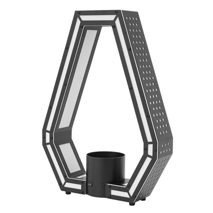 LED Lighted Liquor Bottle Display Shelf Rhombus Bottle Display Stand with Remote Control 7 Color Adjustable Glowing Wine Bottle Display LED Champagne Bottle Presenter for Bar Nightclub Party - color: White-rhombus