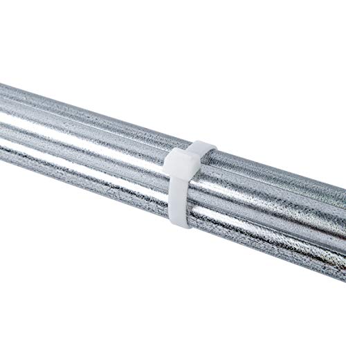 Gardner Bender 46-104M Nylon Cable Tie, 4 in., Natural - color: Natural, size: 1000 Pack, style: 4 inch., 18 lb tensile
