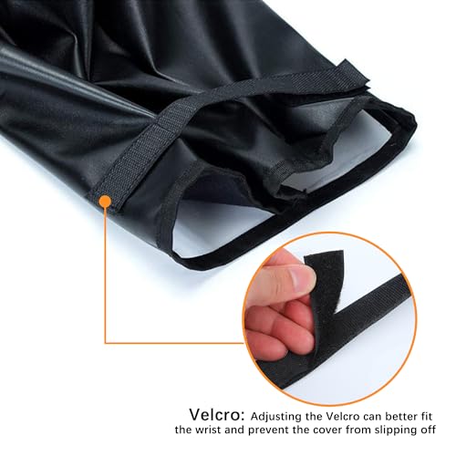 Power Wheelchair Joystick Protector Cover, Elderly Disabled Wheelchair Armrest Cover, Waterproof & Durable Oxford Cloth, Universal Electric Control Panel with Adjustable Strap