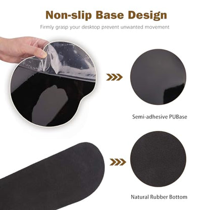 ARTSO Large Mouse Pad Keyboard Wrist Rest Combo, Ergonomic Mouse Pad with Wrist Support, Extended Non-Slip Desk Mat Protector, 4-in-1Set Desk Blotter for Office Home, Golden Sun Mountain - color: Golden Sun Mountain