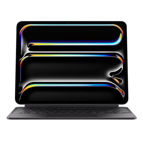 Apple iPad Magic Keyboard Case for iPad Pro 13-inch (M4 and M5), Great Typing Experience, Built-in Trackpad, Function Row, US English - Black - color: Black, size: iPad Pro 13-inch