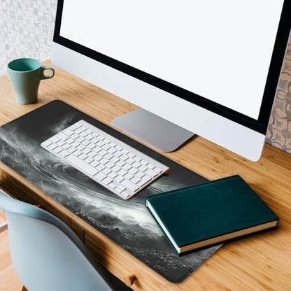 Black Hole Gaming Mouse Pad Space Galaxy Art Mouse Pad Large Mousepad Extended Laptop Keyboard Mat Gaming Desk Pad Mouse Mat Office Computer Keyboard Laptop 31.5"x11.8" - color: Black Hole, size: 31.5L x 11.8W inches