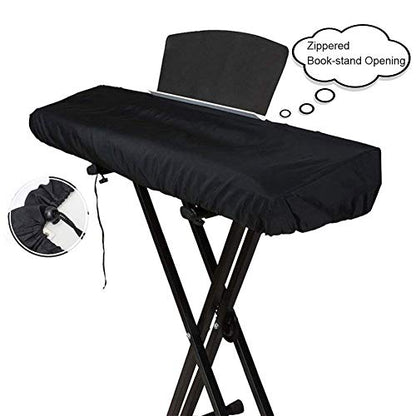 Ruibo 88 Key Keyboard Cover / Electronic Piano Keyboard Dust Cover with Drawstring made of 420D Oxford - size: 88 Key