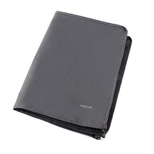 MOSISO Monitor Dust Cover 32, 33, 34, 35 inch Anti-Static Dustproof LCD/LED/HD Panel Case Computer Screen Protective Sleeve Compatible with 32-34 inch PC, Desktop and TV, Space Gray - color: Space Gray, size: 32-35 inch