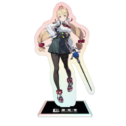 Rainteam Zenless Zone Zero Characters Acrylic Stand Figure,Colorful and Exquisite Character Design for Game Fans' Collection (Alice Thymefield) - color: Alice Thymefield