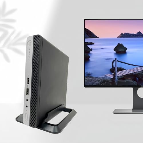 Vertical Stand Base for HP mini PC HP Prodesk 400 G2 G3 G4 G5 G6 G8 600 G2 G3 G4 G5 G6 G8 DM EliteDesk 800 705 G2 G3 G4 G5 G6 G8 Desktop mini PC Base