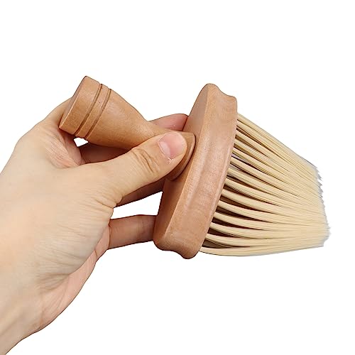 Keyboard Brush Wood for Piano Cleaning, 6.1 x 4.13in Wooden Keyboard Brush, Universal Drum Ukulele Piano Brush, Non Static Instrument Dust Removal Brush for Instrument, Car