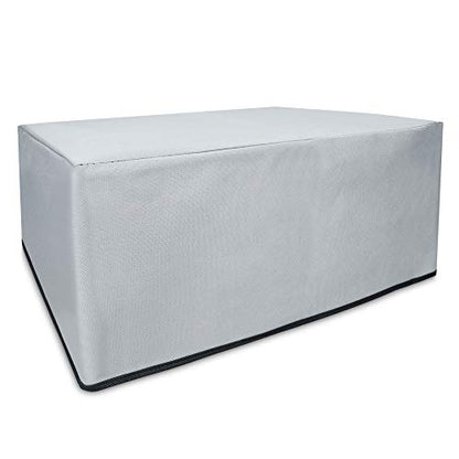 kwmobile Dust Cover Compatible with Canon Pixma MX495 / TR4550 / 4551 / 4755i - Printer Case - Fabric Protector Cover - Light Grey