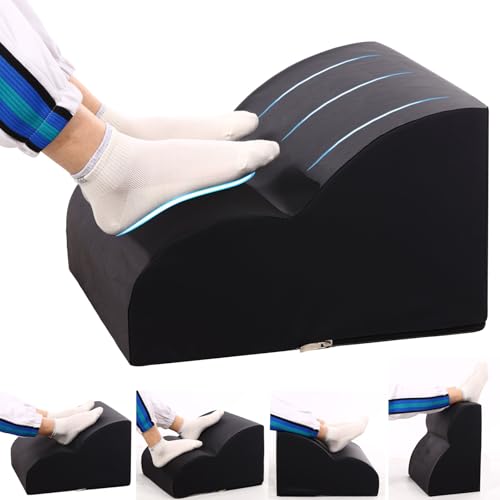 Foot Rest for Under Desk at Work.Multifunctional 3-Tier Foot Stool,With waterproof leather Footrest.For Under Desk,Office Chair Gaming Chair & Sofa,Leg Elevation Pillow,supports Posture-Black - color: Black