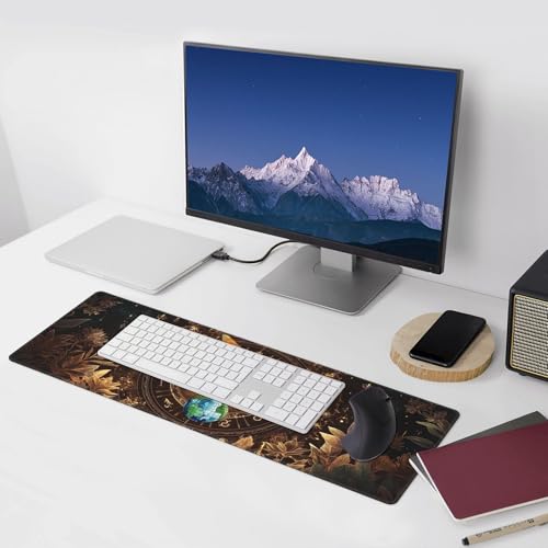 Bee Mouse Pad Extended Large Gaming Mouse Pad XL Stitched Edges for Gamer Home Office 31.5 X 11.8 Inch - color: Bee