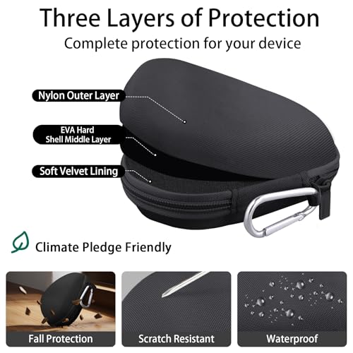 co2CREA Hard Case Replacement for Logitech MX Master 4 / MX Master 3 Master 3S Advanced Wireless Mouse (Graphite Black Case) - color: Graphite Black Case, style: For Master 4/3S/3
