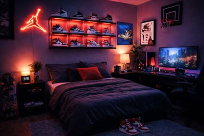 CREAARO Poster Wall Art – Sneaker Hypebeast Streetwear Decor for Teen Bedroom, Gaming Room & Sneakerheads, Unframed 12x16 inch - style: aj1 new