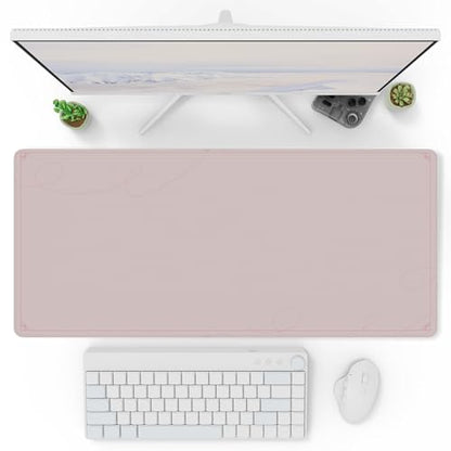 Pixio Mouse Pads - 36 x 16 inch XXL Caligraphy Pink Multifunctional Large Desk Mats for Gaming, Office, Desktop Anti-Slip Waterproof Washable Computer Mouse Mat - color: Pink Caligraphy