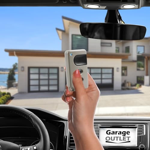 Garage Outlet Door Opener Purple Learn Button 3-Button Lithium Battery for Liftmaster 53753 371LM 373LM Chamerblain Craftsman 139.53753 - color: 3-Button