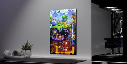 Journey Down - Terraria Acrylic UV Printed Acrylic Wall Art 16in x 24in - color: Journey Down, size: 24"L x 16"W