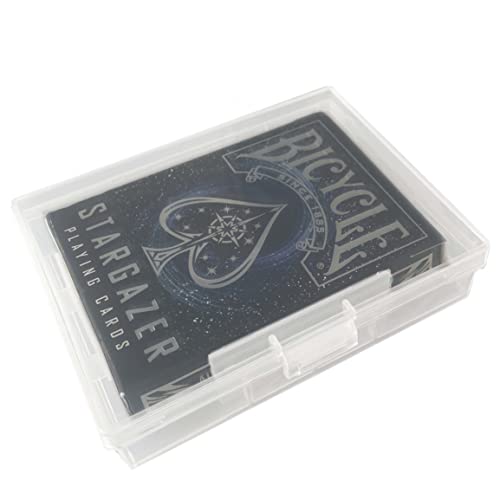 PRODUCT80 BitsBins 10 Pack Playing Card Case with Unique Inner Wall Design, Card Deck Box Fits Sleeved Cards, Game Cases for Standard Playing Cards, Holder for for MTG & Pokemon Cards - size: 10 Pack