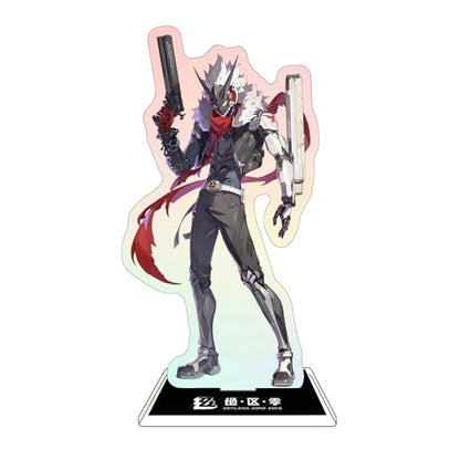 Rainteam Zenless Zone Zero Characters Acrylic Stand Figure,Colorful and Exquisite Character Design for Game Fans' Collection （Billy Kid） - color: Billy Kid
