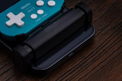 8Bitdo Zero 2 Bluetooth Gamepad Keychain Sized Mini Controller with Mobile Clip for Switch, Windows, Android (Yellow Edition) - color: Yellow