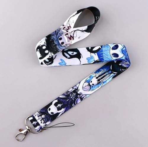 Hollow Knight Metroidvania Video Game 17.7" Neck Lanyard Keychain Holder ID Badge Mobile Phone Pin Strap