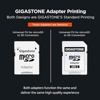 [5-Yrs Free Data Recovery] Gigastone 512GB Micro SD Card, 4K Camera Pro, A2 V30 UHS-I U3 C10, Up to 150/120MB/s, for Smartphone, GoPro, Action Cam, 4K UHD Video, with Adapter & USB-C Card Reader - color: 512GB 4K Camera Pro 1-Pack + USB C Card Reader