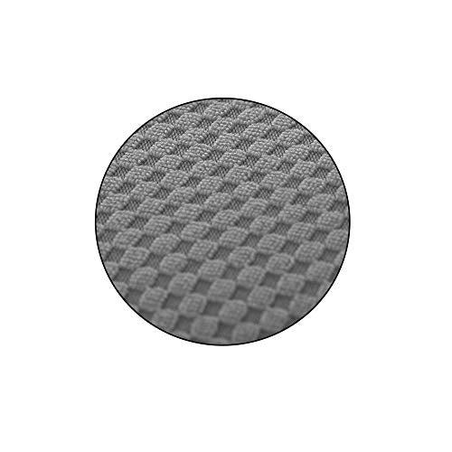 Isccdy Removable Washable Office Chair Armrest Slipcovers Covers Pads (Gray) - color: Grey