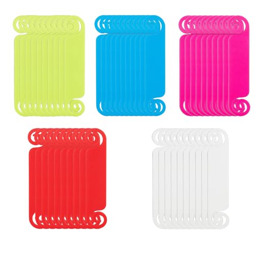 50PCS Cable Labels Tags, Waterproof Reusable Hook & Loop Cord Labels | for Electronics,Writable Wire Labels for Charging/USB/Ethernet/Power Cord, Home Office Cable Management Identification