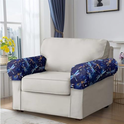 Leopard Prints Headrest Cover Sofa Armrest Cover Set Recliner Slip Cover for Headrest Chair Back Covers Office Chair Headrest Non Slip Recliner Headrests Protector Covers - color: Leopard Prints
